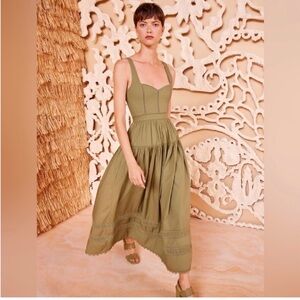 Ulla Johnson Isadora dress in lichen size 4